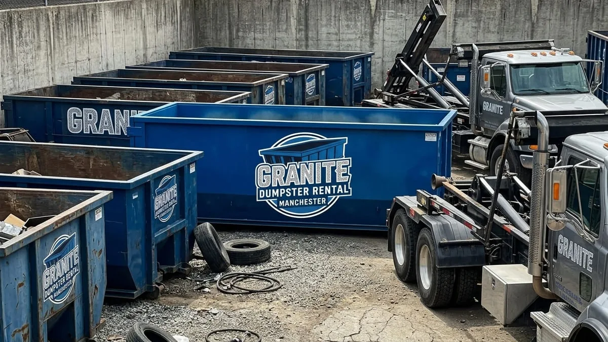 Commercial Dumpster Rental in Manchester, NH &mdash; Granite Dumpster Rental Manchester