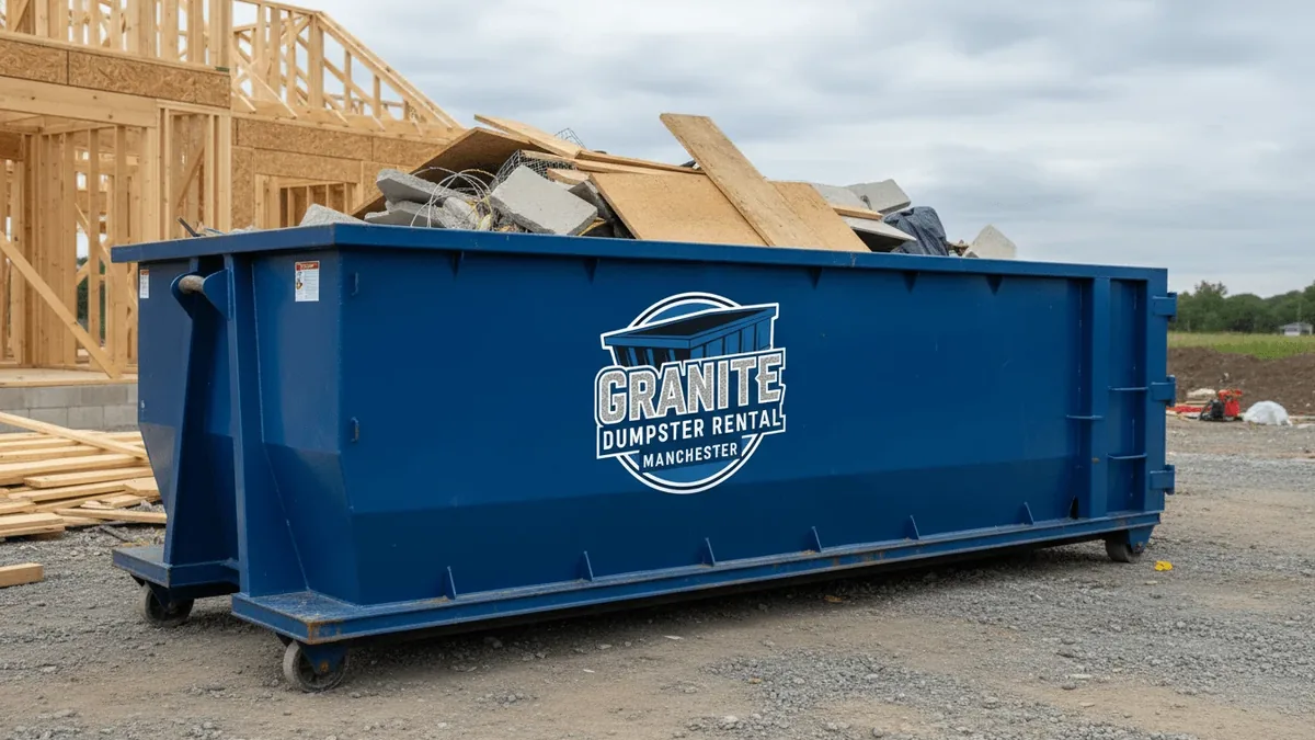 Construction Dumpster Rental in Manchester, NH &mdash; Granite Dumpster Rental Manchester
