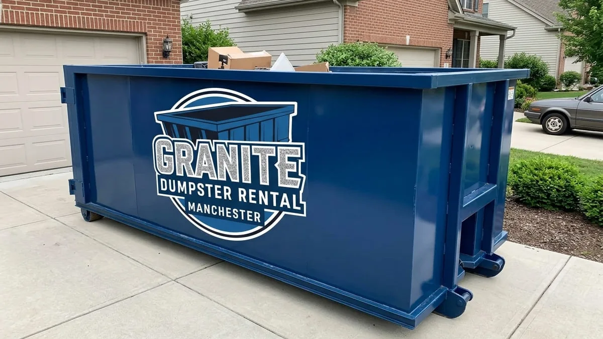 Residential Dumpster Rental in Manchester, NH &mdash; Granite Dumpster Rental Manchester